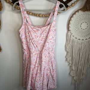 Joy Lab Pink Floral Athletic Skort Dress